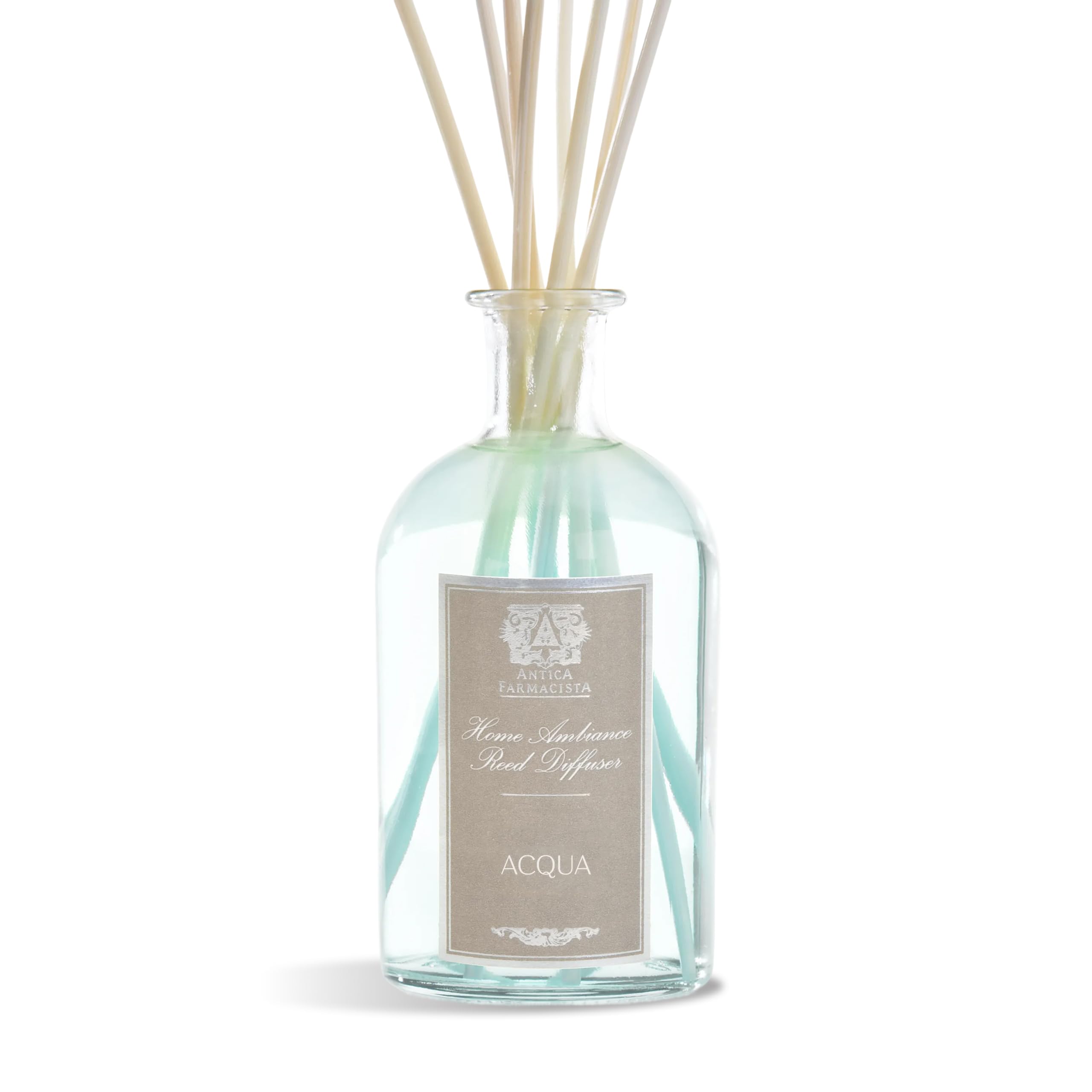 Home Ambiance Diffuser - Long-Lasting Reed Scent Diffuser - Luxury Room Freshener Gift - Acqua, 8.45 fl oz