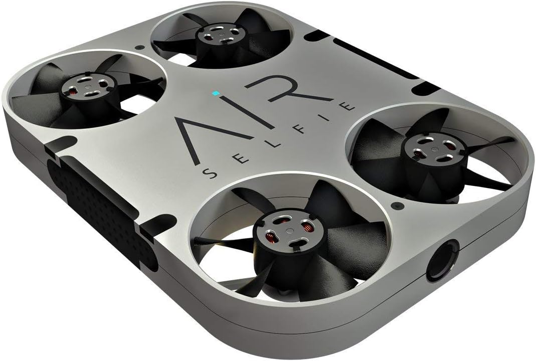 AirSelfie ASO1 AirSelfie Pocket Size Selfie Drone Camera 2 Capture HD Video & Still Photos Via iOS And Android App North America Version
