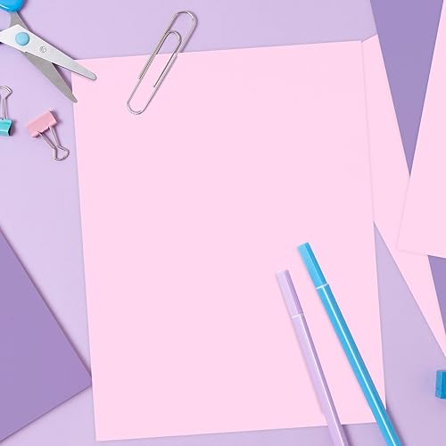 Miniatura 10 de Whaline 30 hojas de 8.5 x 11 pulgadas, color blanco y negro, papel de papel de álbum de recortes de núcleo sólido para impresión, suministros de