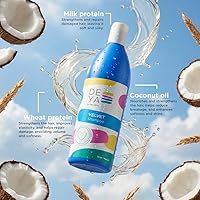 Vista 4 de DEYA by Dewi Peña Champú de terciopelo para cabello normal a seco 16 oz