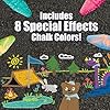 Crayola Ultimate Washable Chalk Collection (64ct), Bulk Sidewalk Chalk, Outdoor Chalk for Kids, Anti-Roll Sticks, Nontoxic, 4+ #2