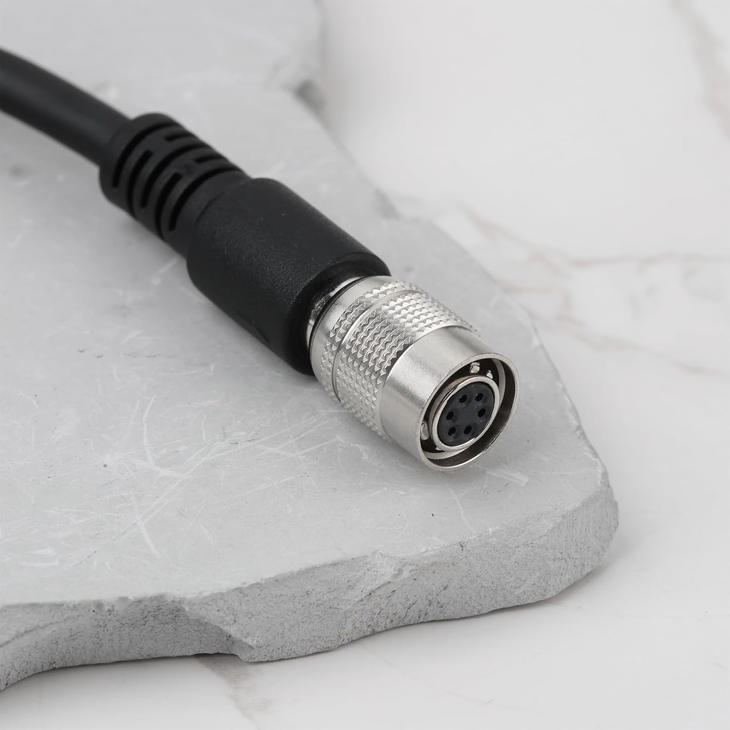 OTOTEC High Flex 6 Pin Cable HR10A-7P-6S Compatible with Hirose Compatible with Basler GIGE AVT CCD Camera, 1M Open End Connector Wire