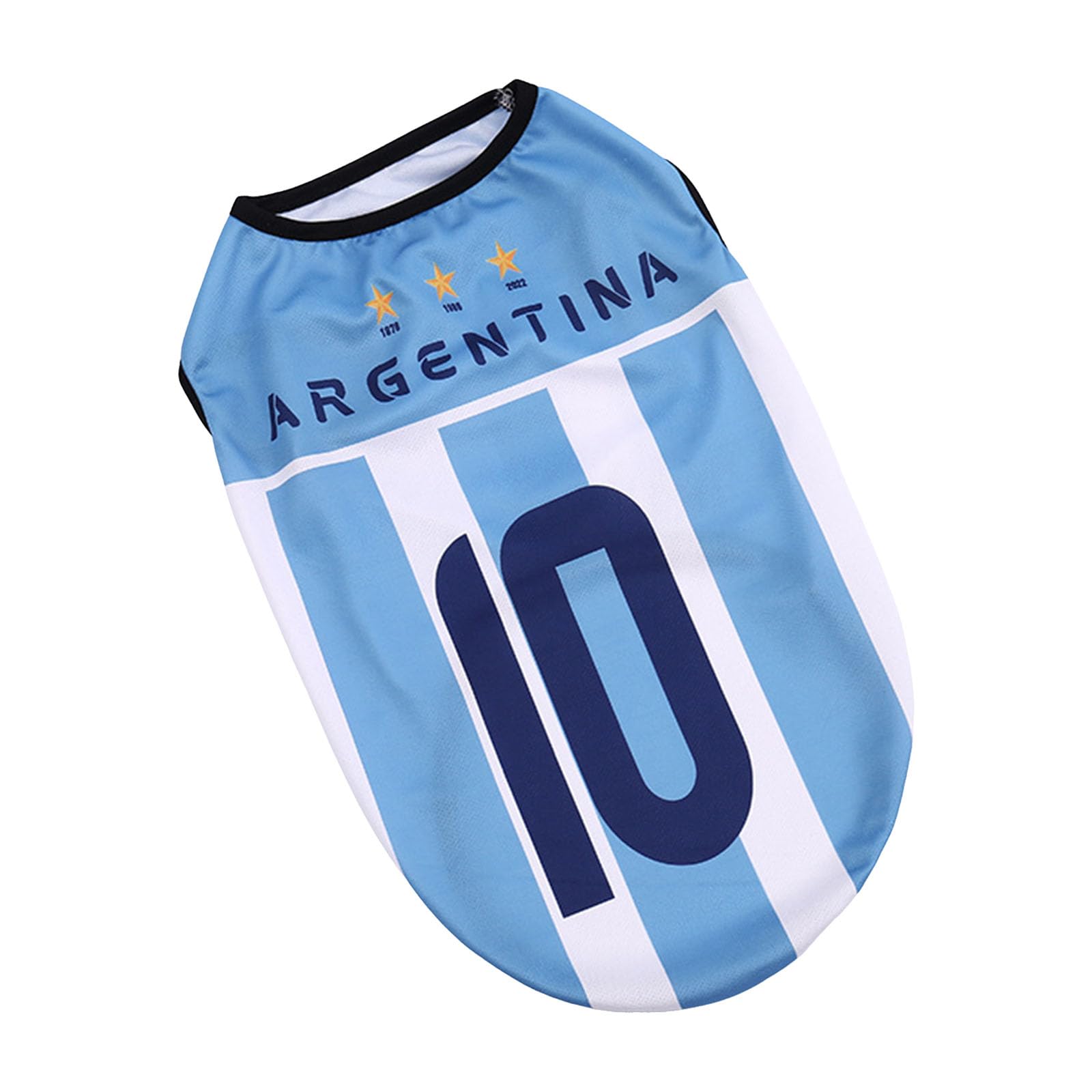 Personalised Dog T Shirt football match 2026 Pet Apparel, Breathable Pullover Design, printed with Country Flag Name Number, S-5XL for Small Medium Dogs, Ideal Pets Gifts