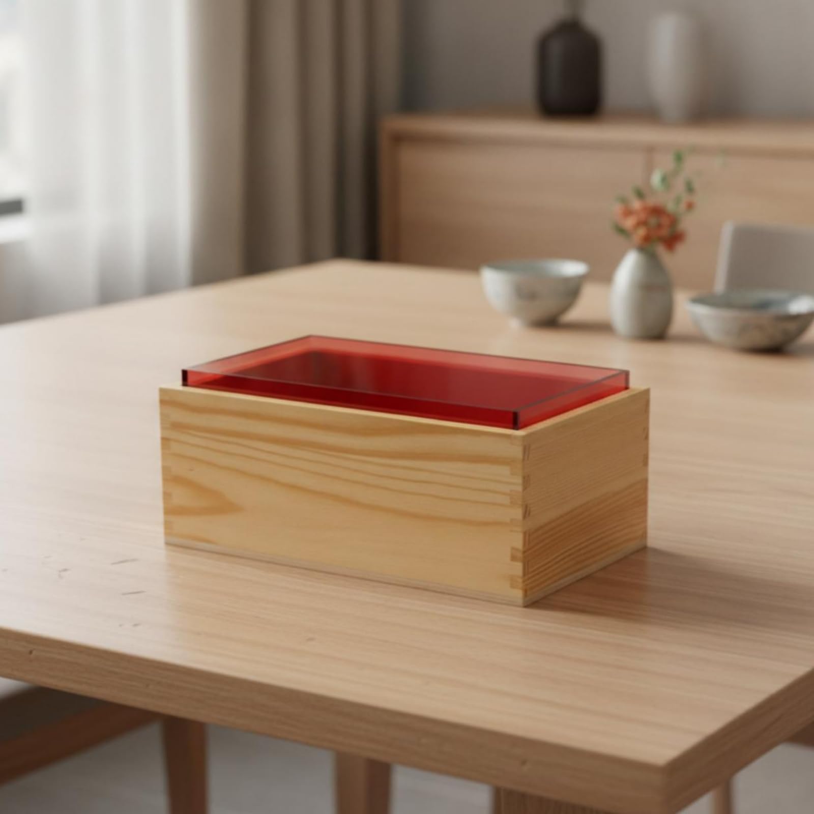 Banja Rectangular corativa, Grande 40 × 15 × 8 Cm