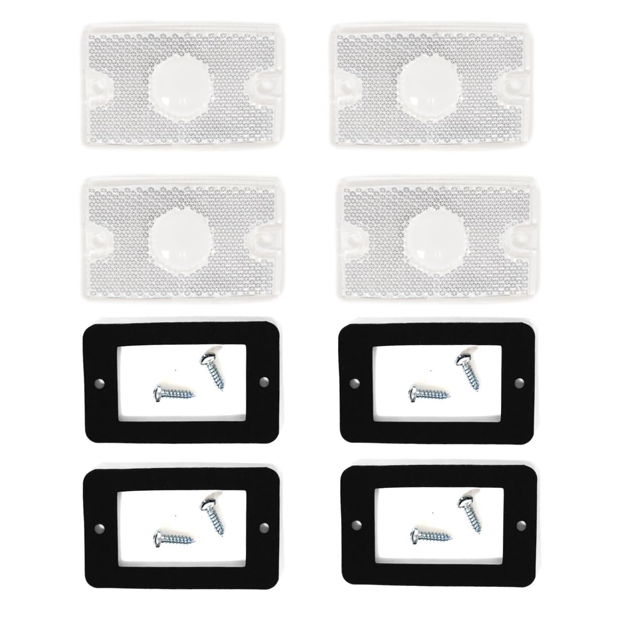 Amazon.com: Side Marker Lens Clear 4 Piece Set For 1971-1980
