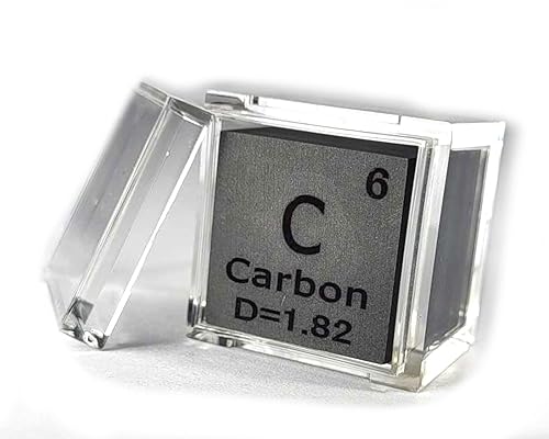 Miniatura 171 de Cubo de metal cobalto de 0.39 pulgadas (0.394 in) hasta un 99.9% puro elemento de tabla periódica de densidad grabada, colección de bloques