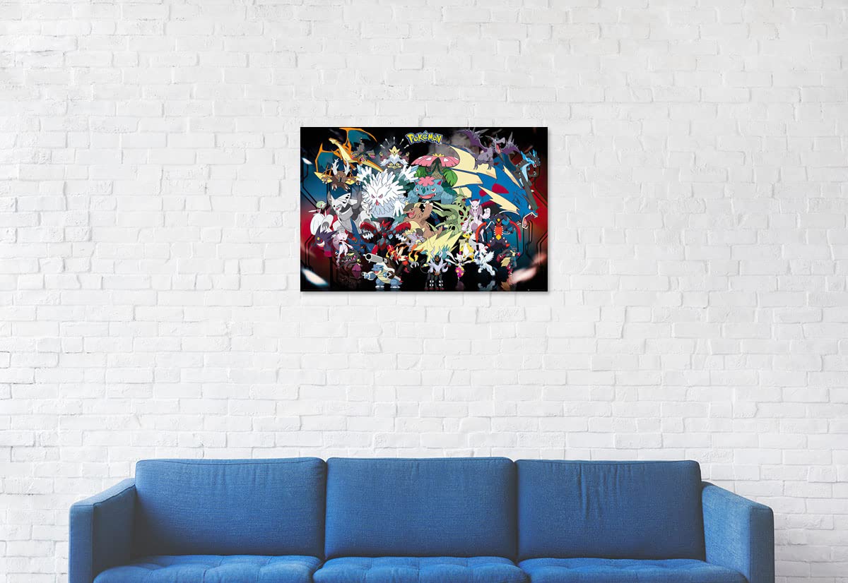 Amazon.com: Pokemon Mega Poster Maxi - 91.5 x 61cms (36 x 24