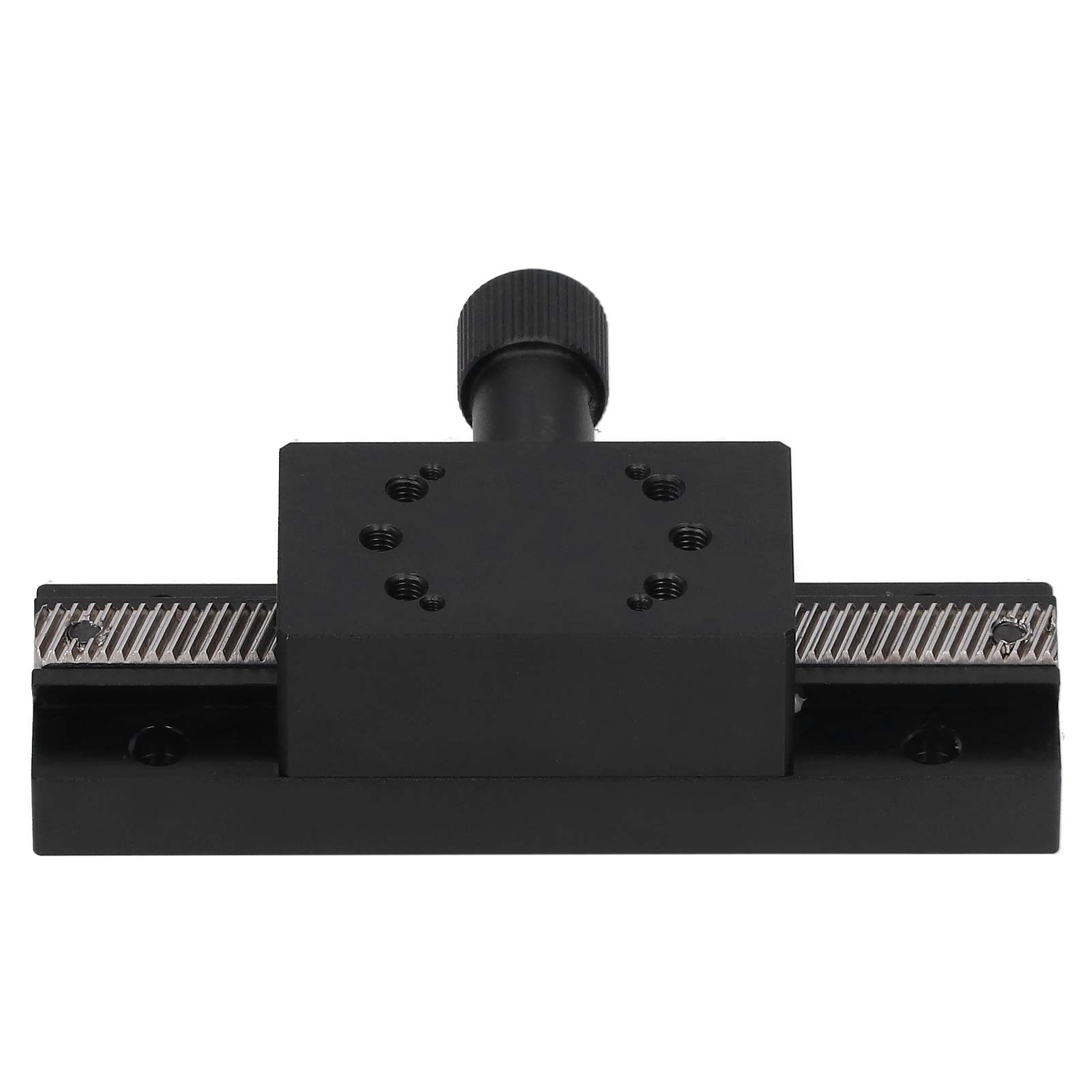 Plataforma de Corte Manual de Cola de Milano con Eje X y Plataforma Deslizante Lineal con Engranajes de aleación de Aluminio HC30 A100 para máquinas de Prueba de Equipos ópticos