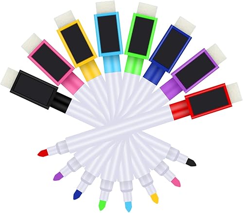 Miniatura 4 de Abaokai Magnetic Dry Erase Markers 48 Pack Whiteboard Erase Markers with Erasers Cap for Whiteboard, Dry-Erase Boards, School, Office and Home
