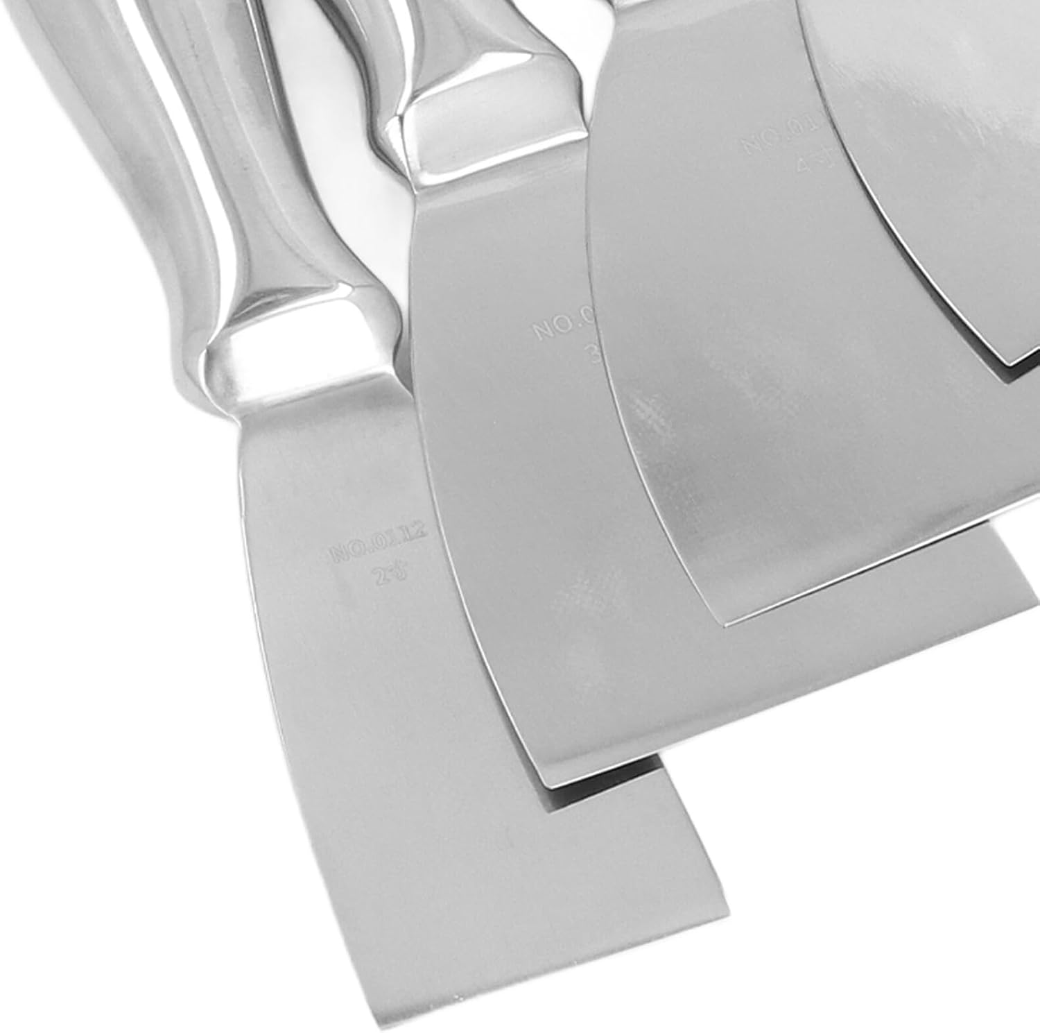 5Pcs Putty Knife Scraper Tool Plaster Grout Putty Removal Cleaning Tool for Drywall Repair Wallpaper Removal 2in 3in 4in 5in 6in Size