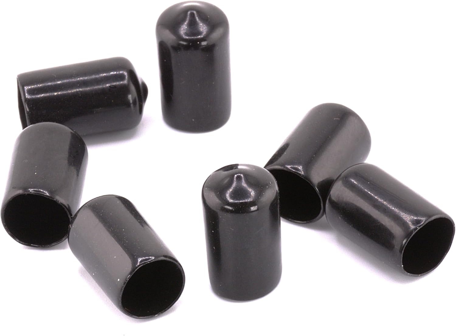 12 Rubber PVC Feet Caps for Longaberger Wrought Iron Stands – 12mm Tips, Fit Corner Stand, Rack, Bookcase, Server – Durable PVC, Press-Fit Design