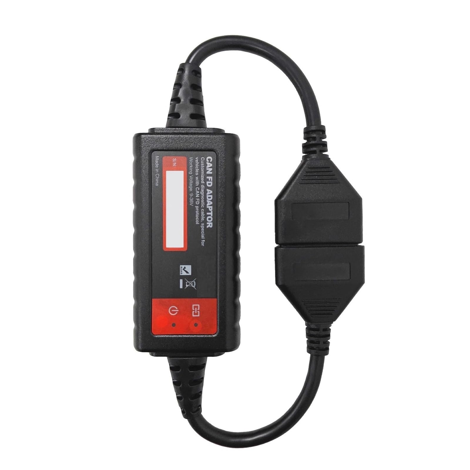 Cable Adaptador Profesional Fácil De Usar para Diagnóstico Vehículos Admite Protocolos CANFD con Diseños Fáciles Conectar Y Usar Equipo Diagnóstico Mecánico