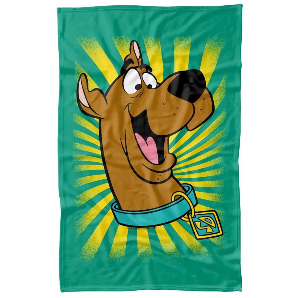 アメリカアニメキャラクター　スクービードゥー 肌掛け布団 Amazon.com: Logovision: Scooby-Doo Fleece