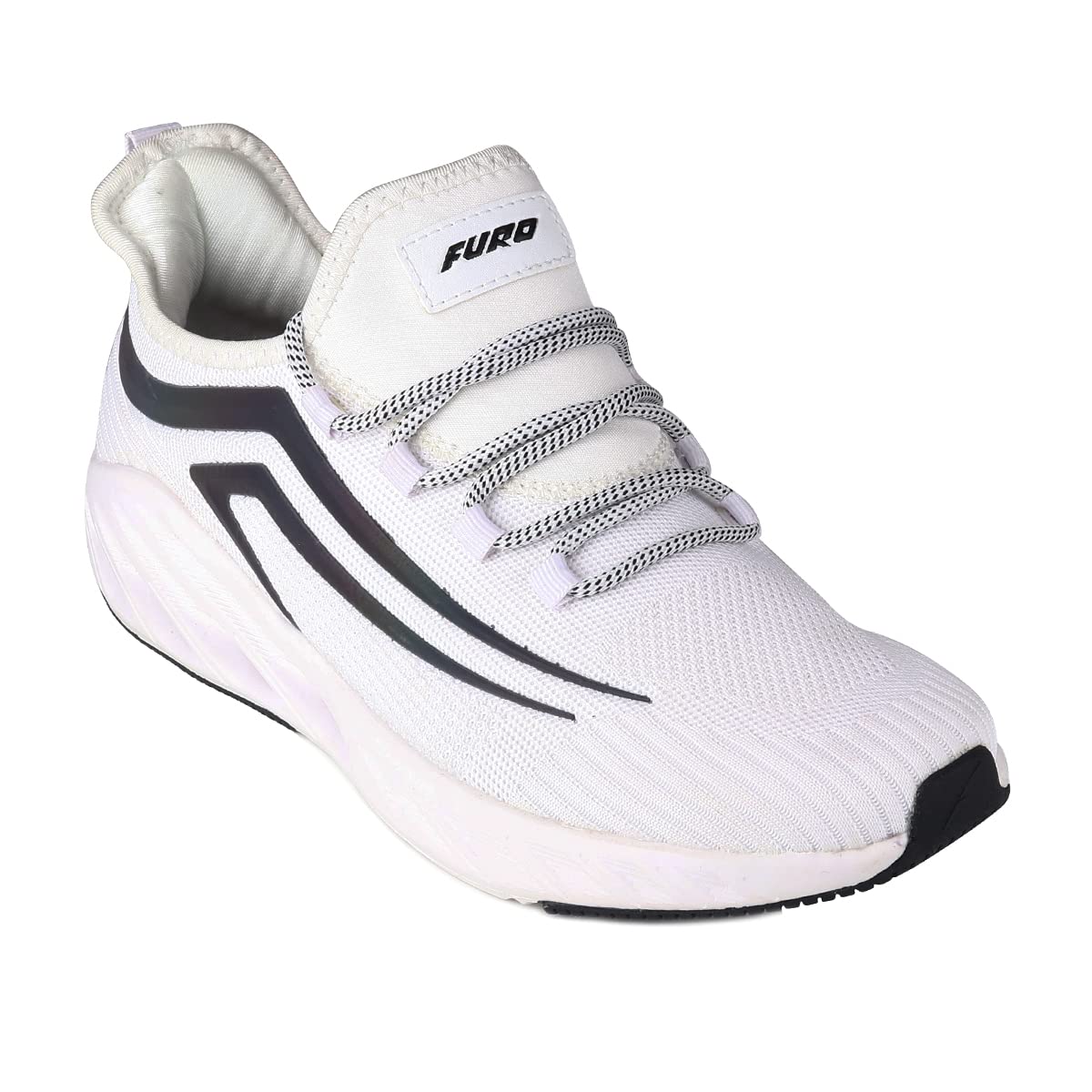 FURO White Low Ankle Lace-Up Sports Walking Shoes for Men W3039 057 (B0BXP7638Z) Amazon Price History, Amazon Price Tracker