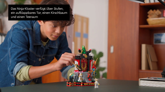LEGO NINJAGO 15-jähriges Jubiläum: Ninja-Charaktere zum Ausstellen