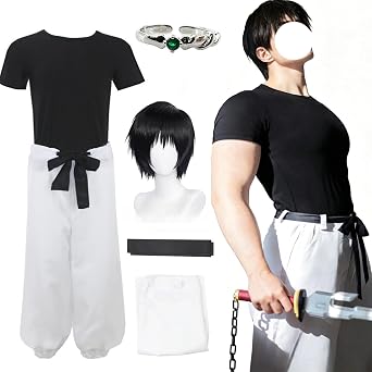 Anime Cosplay 2pcs Shirt Pant Full Set Party Halloween Suit