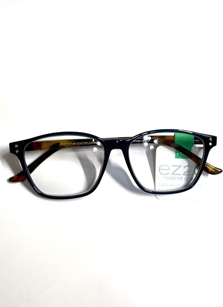 Amazon.com: Foster Grant reading glasses EZ2C 2103 Navy Blue