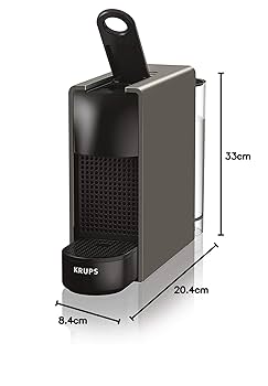 Nespresso C45MEBKNE Essenza Plus Coffee Machine (Black