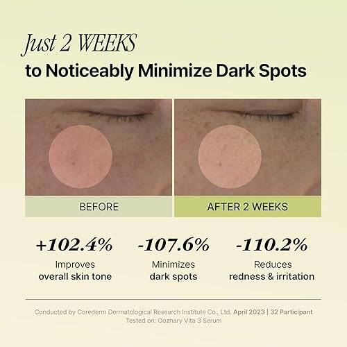 Miniatura 4 de Ooznary Vita 3 Suero con Derivados de Vitamina C y Niacinamida más Glutatión para Tono de Piel Irregular y Piel Opaca Cuidado de la piel coreano