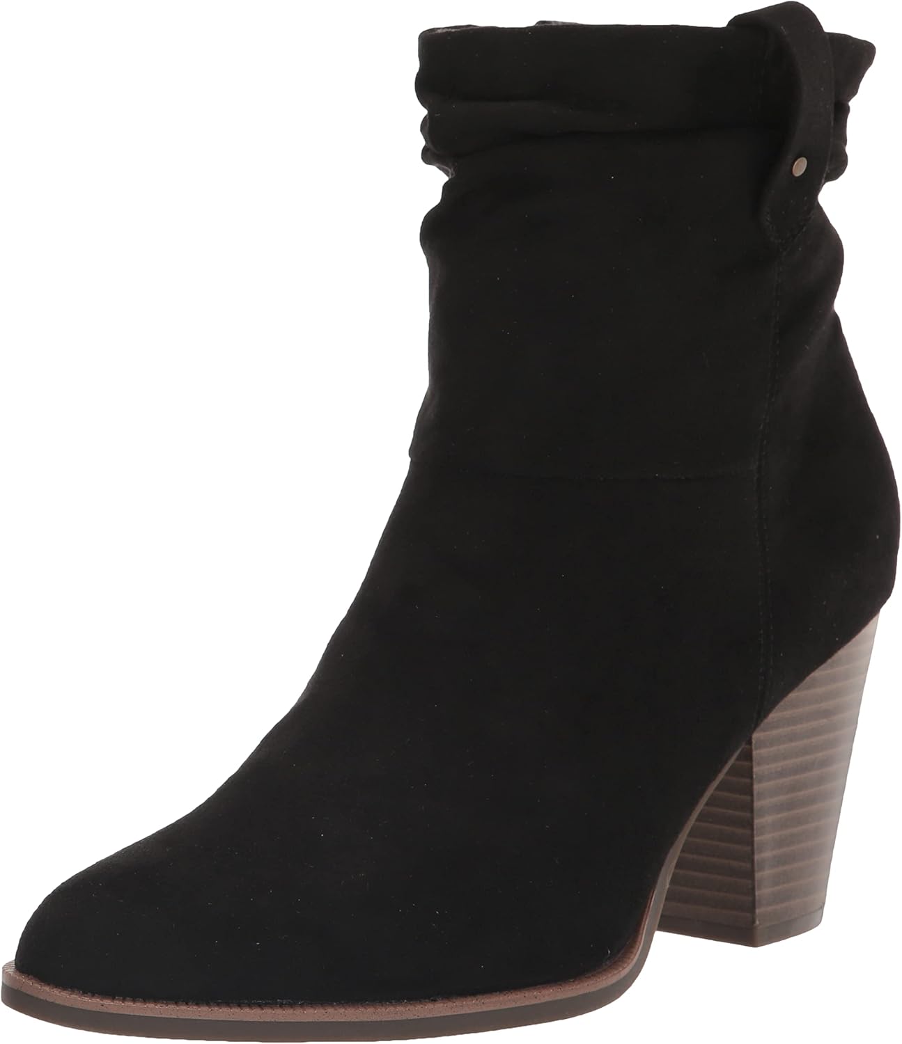 Dr. Scholl's Shoes Womens Kall Me Western Bootie Black Fabric 9.5 M
