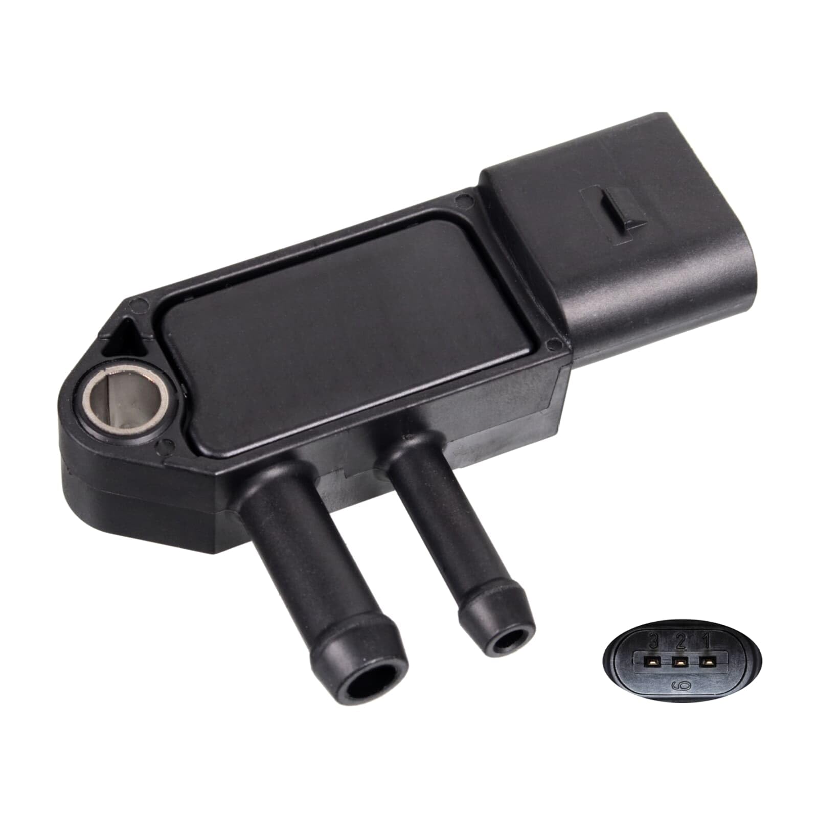 FEBI BILSTEIN Sensore, Pressione gas scarico 40856 Compatibile con: AUDI A1, A1 Sportback, A3, A3 Cabriolet, A3 Sportback, A4 Allroad B8, A4 B8, A4 B8 Avant, A5, A5 Cabriolet, A5 Sportback, A6 C7