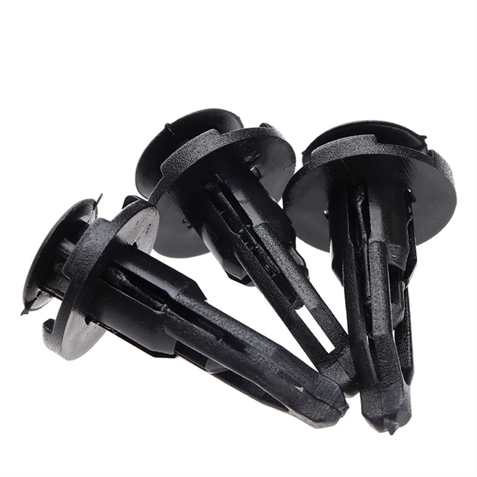 YTQMoreBNZ 50Pcs Nylon Front Bumper Cover Clips Push Type Retainer Rivets Fasteners Fits Into 9mm Hole For Toyota 52161-16010 Auveco A18873