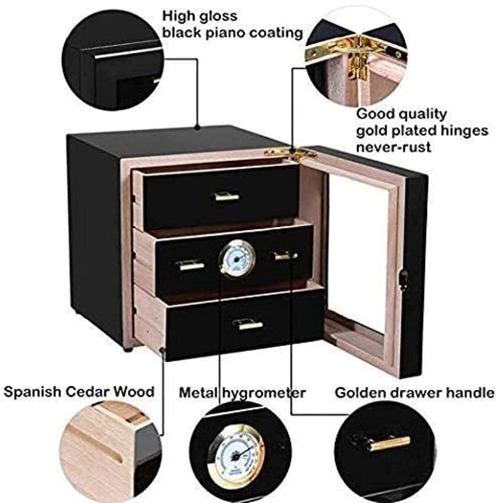キャビネット形ヒュミドール 湿度計付き エントリーセット Amazon.co.jp: 湿度計と加湿器付きシガーキャビネットヒュミドール、3