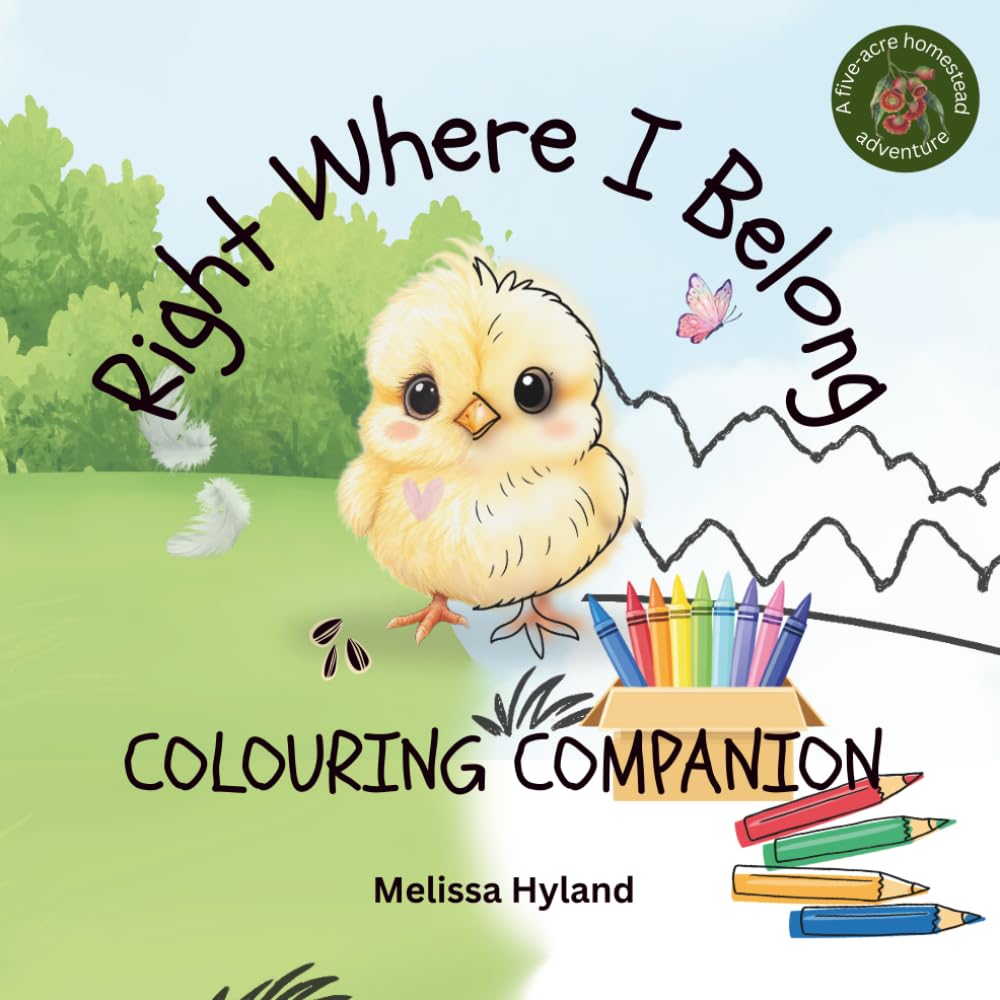 Right Where I Belong: COLOURING COMPANION