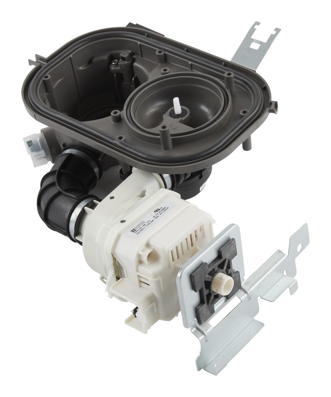 Amazon.com: Whirlpool W11460946 OEM Part-Replaces W11243648 Dishwasher Pump and Motor Assembly, Black : Appliances
