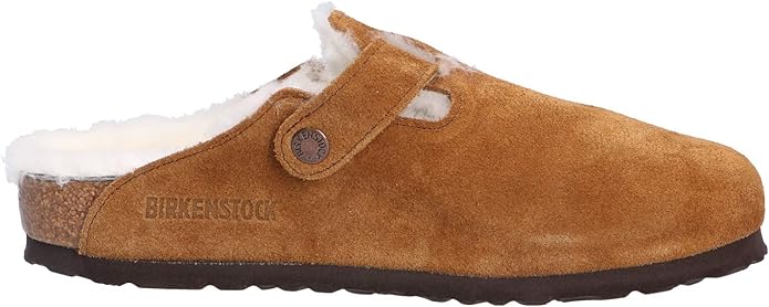 Birkenstock Boston Shearling Suede Mink