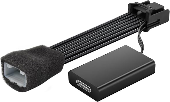 Dash Cam Power Adapter for Toyota & Lexus Model D, 16-Pin Lane Trace System Adapter, Compatible with Corolla Tacoma Highlander, Lexus NX/RX/RZ & More, Fits Vehicles with TSS 3.0 Lane Assist Port