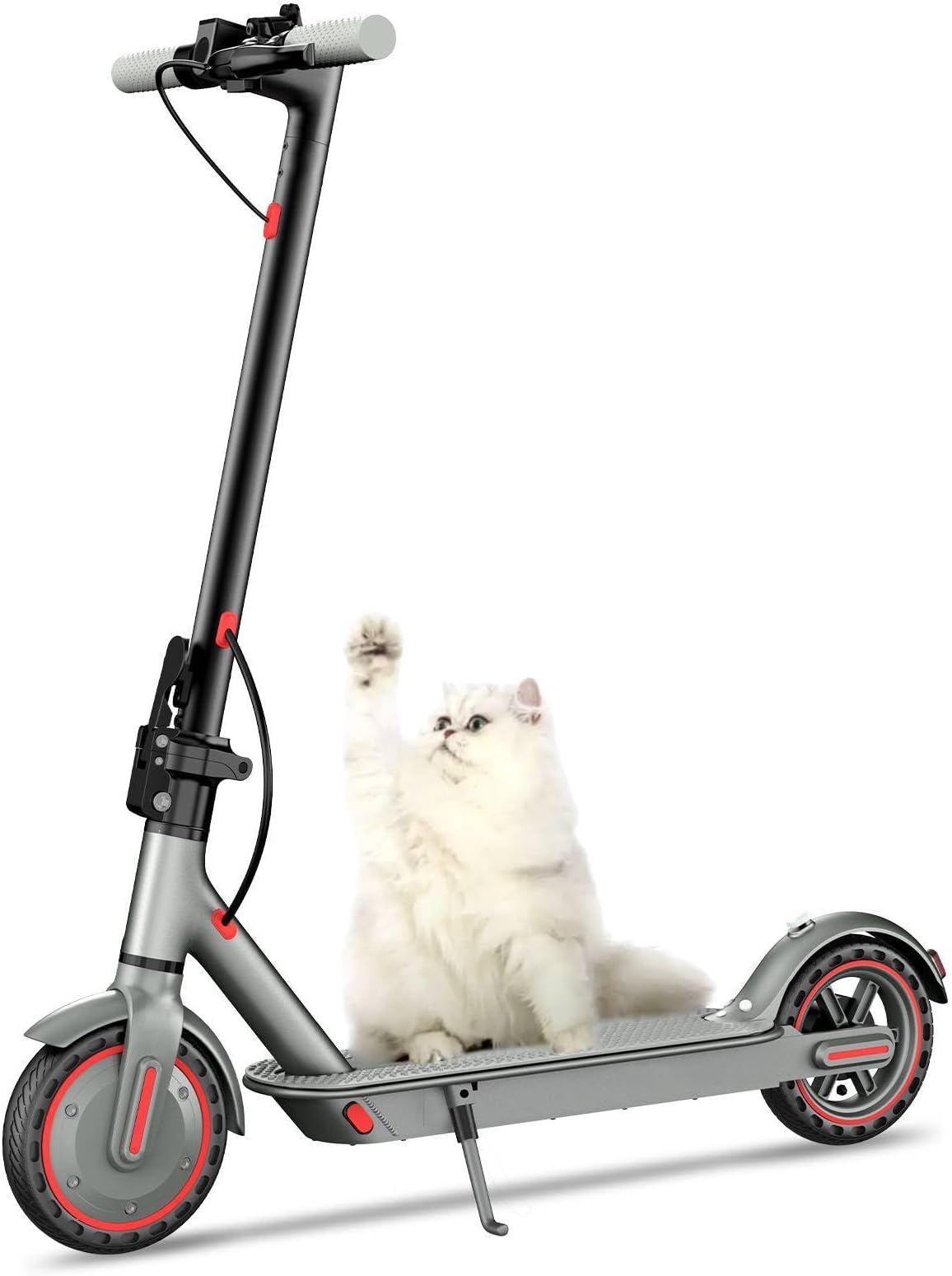 Electric Scooter Adults,300/500w High Power Motor,Pneumatic 8.5"/10", Up to 25KM/H,Long Range 35-45KM,Double Drum Braking System,Folding Escooter, Max Load 120kg,APP Control