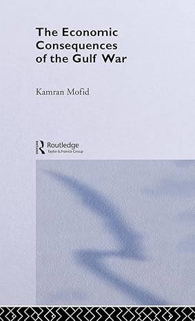 The Economic Consequences of the Gulf War book cover