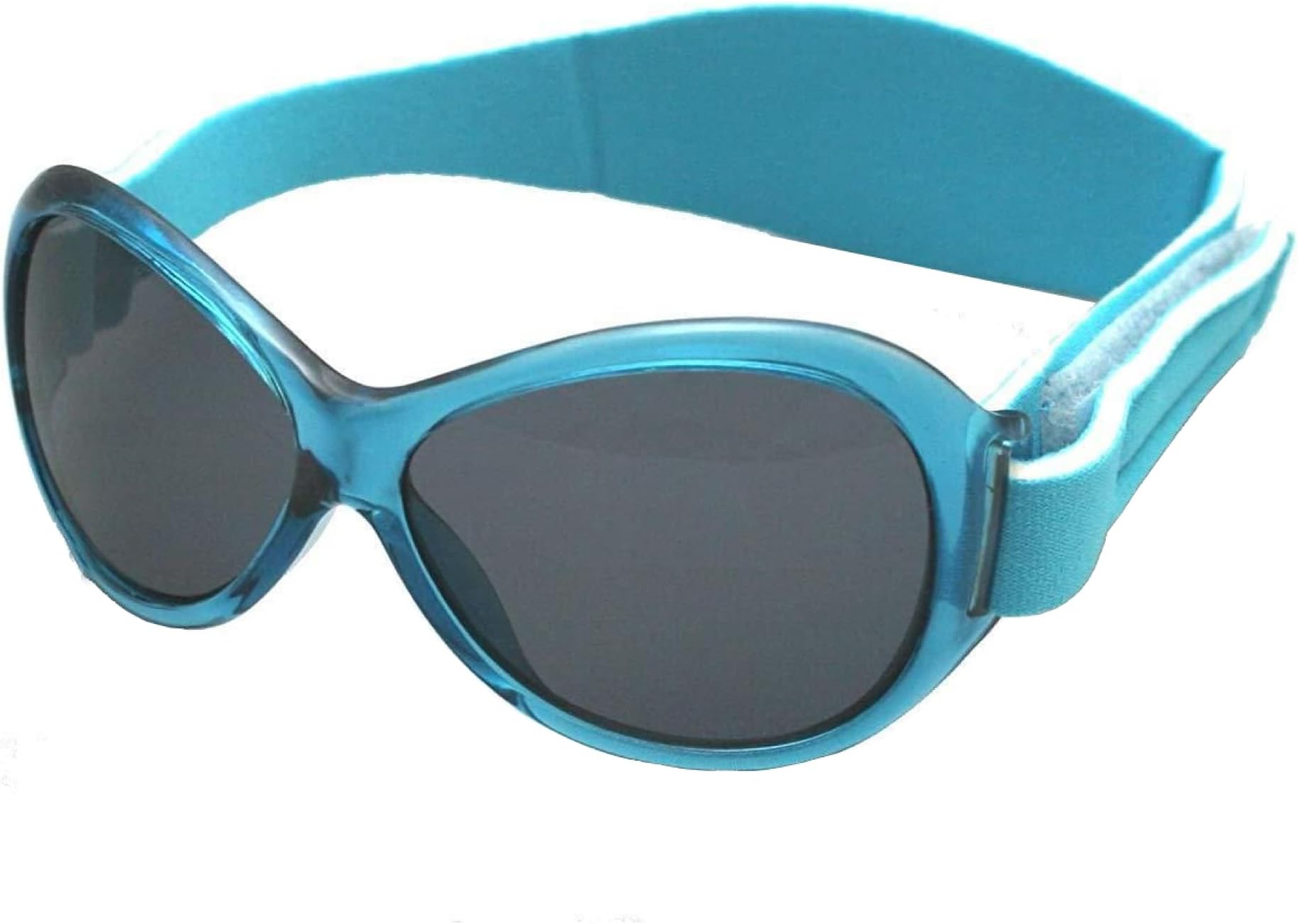 Baby Retro Kidz Oval Sunglasses with Strap - 2-5 Years Toddler Sunglasses – 100% UV Eye Protection With Glare Reduction