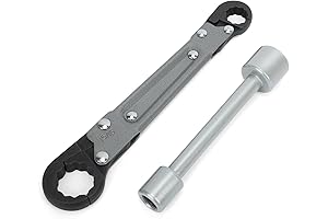 Professional Plumber Wrench Tools Kit for Plumbing Work: Angle Stop Wrench for...