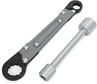 Vista 7 de Kit de Llave de Tope Angular Multifuncional - Herramientas de Fontanería para Fontaneros Profesionales Instalación y Remoción de Tope Angular