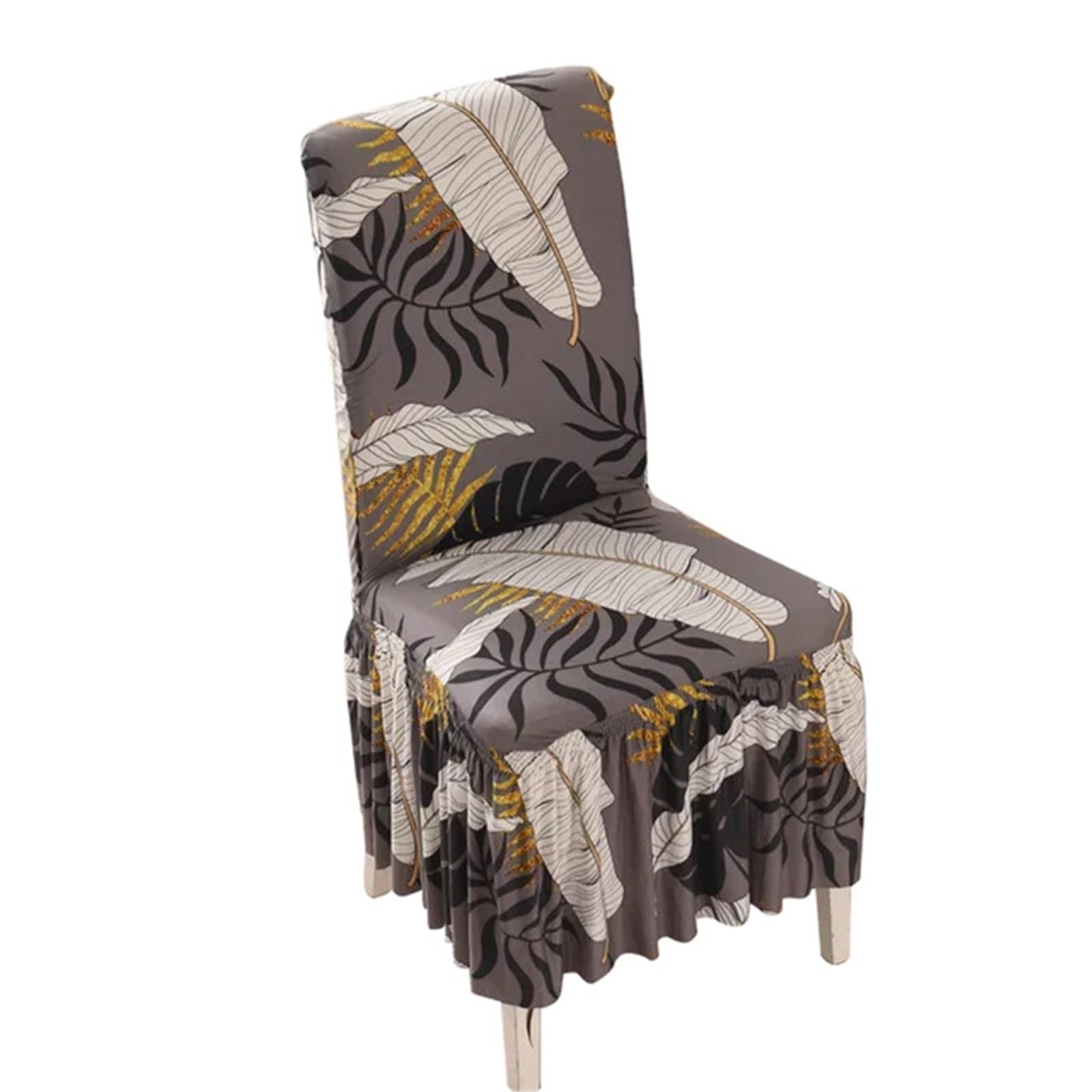 RRYPBOVG Wedding Chair Cover Stretch Spandex Dining Chair Cover Protectors Super Fit Banquet Chair Seat Slipcovers For Hotel And Wedding Ceremony Chair Skirt