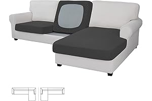 Transform Your Sectional Sofa with Easy-Going Stretch Couch Covers for Ultimate Comfort and Style