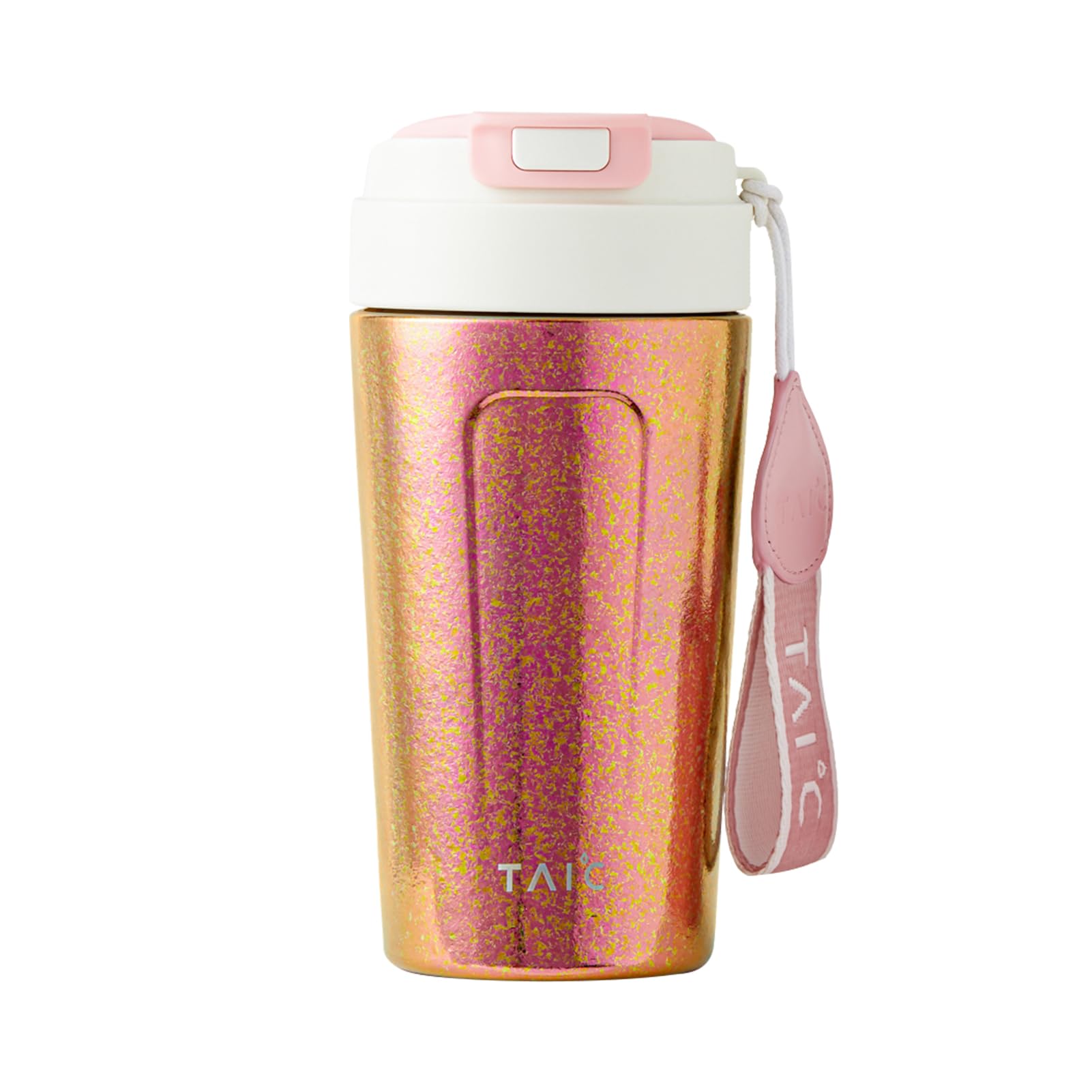 Amazon | TAIC 真空チタンコーヒーマグ 蓋付き 二重壁ファッショナブル