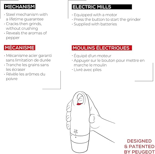 Miniatura 5 de Peugeot Zest - Molinillo de pimienta 7 pulgadas color negro