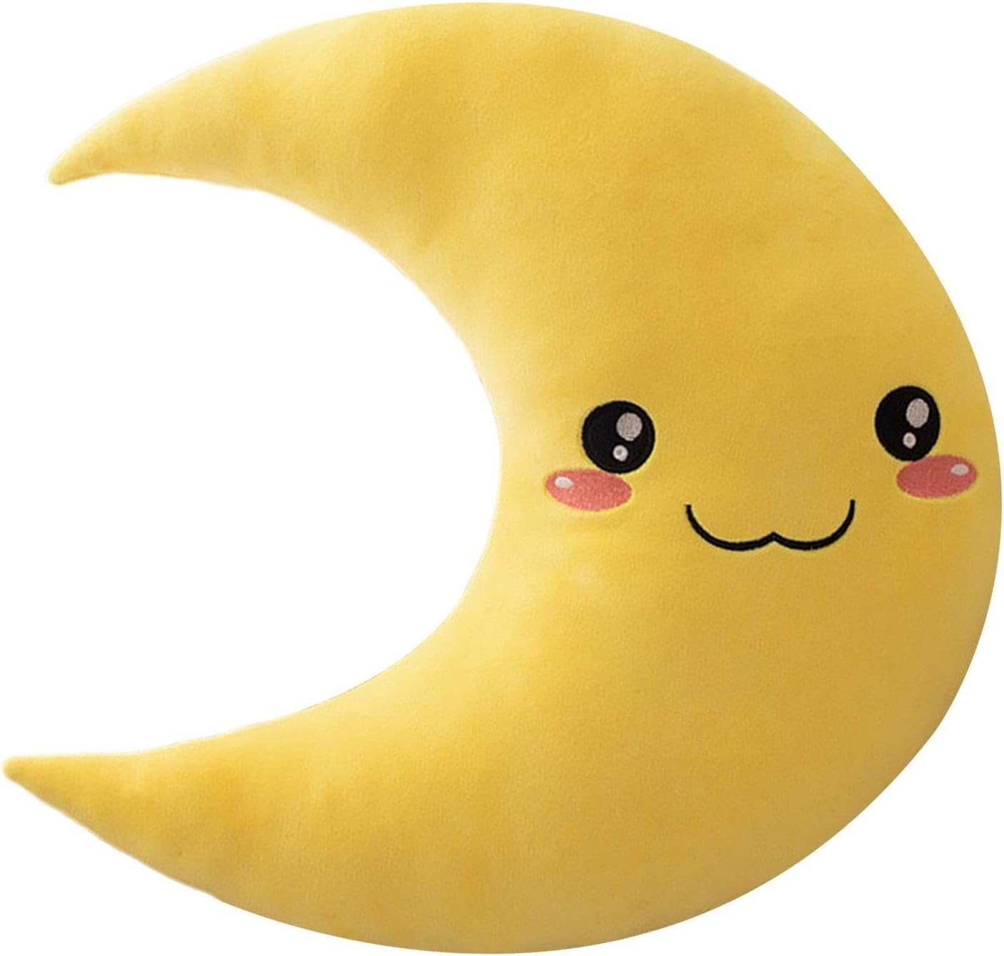 Throw Cushion - Float Cushion | Sofa Cushion | Crescent Moon Cushion | Light Up The Dark Soft Bedding Cushions | Decorative Couch Throw Pad | Soft Nursery Filled Cushions for Room Decor, Children