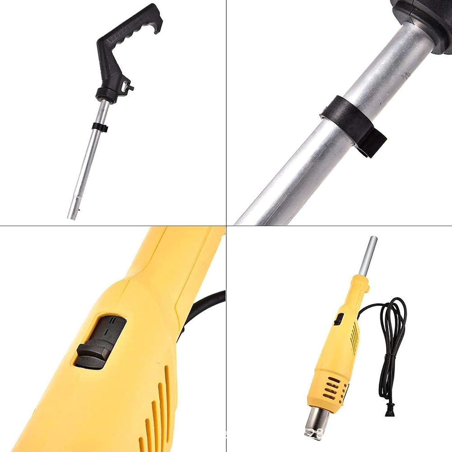 Electric Weed Burner, 3-in-1 Function Weeder, Weed Killer Thermal Weeding Stick, Up to 650℃, Garden Tools, 1.8M Cable,2000W