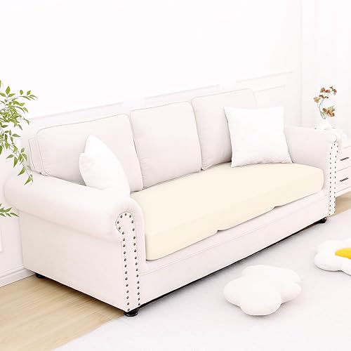 Miniatura 309 de Smiry Fundas de cojín de sofá con estampado, fundas de sofá elásticas y suaves para sofá, funda de sofá antideslizante lavable protector de muebles
