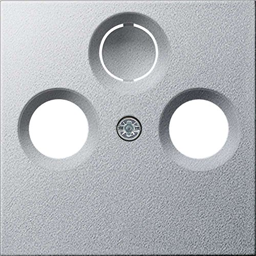 Preisvergleich Produktbild Gira Abdeckung 086926 Antennensteckd. System 55 Alu