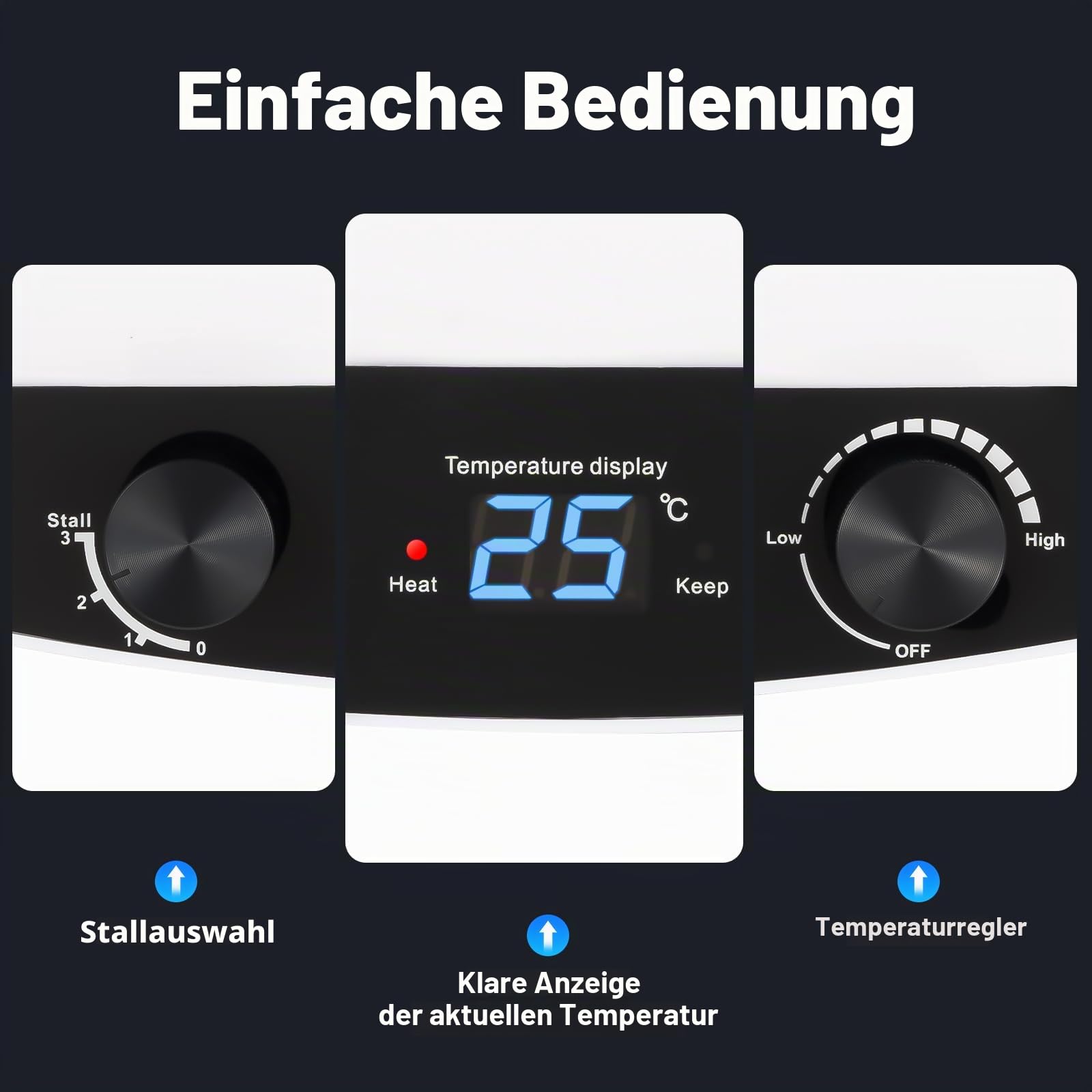 durchlauferhitzer boiler 70l | elektrischer warmwasserboiler 70l 25–75 °C