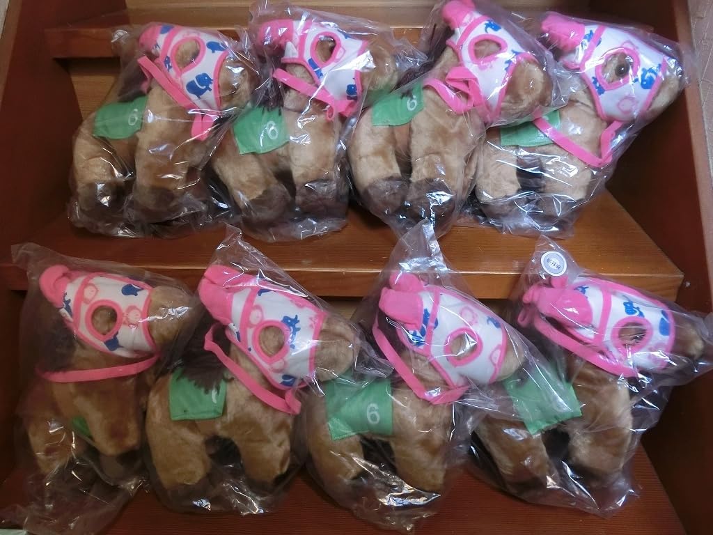 ハルウララ ぬいぐるみ 8個③ サラブレッドコレクション ふわふわBIG