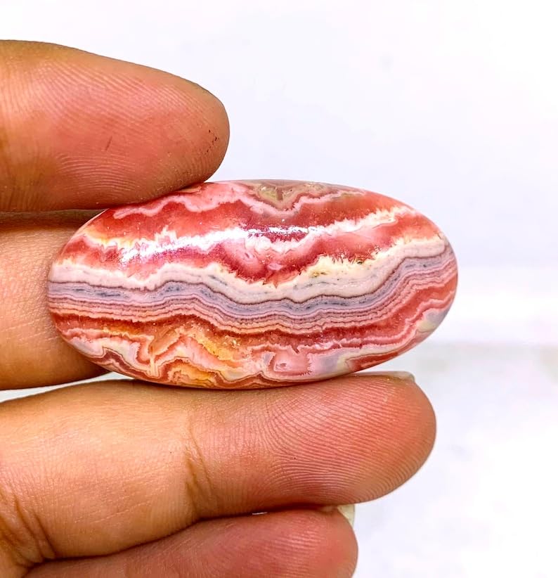Rhodochrosite naturelle authentique GH_NAT_05393 pour joaillerie