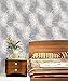 CWV Wallcoverings M0923 Papel pintado, Gris y blanco, Full Roll