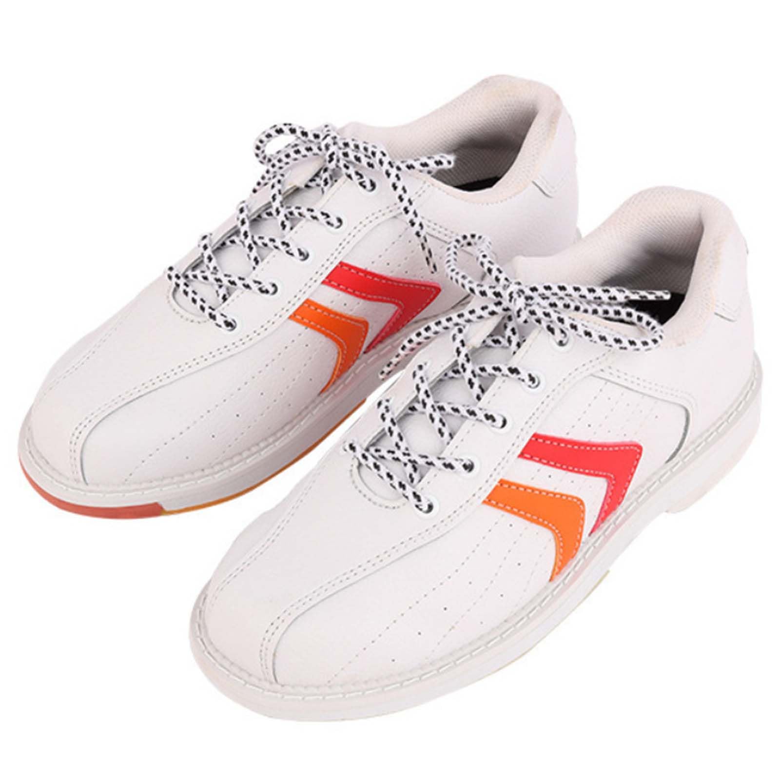 Chaussures de Bowling pour Hommes Baskets Bowling sur Gazon Chaussures Sport antidérapantes et résistantes à l'usure pour Les quilleurs droitiers