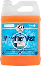 Chemical Guys Microfiber Cleaning Cloth and Car Wash Towel Detergent - Concentrated Cleaner for Towels, Drying Cloths, and Pads - Removes Dirt, Wax, Grease, Stains, Orange Scent - 128 oz